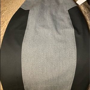 Express Black and Grey pencil skirt, size 2